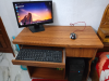 Full setup Mid range core i3 8th gen windows 10 pro+pc table